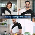 thumbnail image 2 of Comfytemp Shoulder Ice Pack Wrap, FSA HSA Eligible, Shoulder Brace with Gel Ice Pack for Injuries Reusable, Physical Therapy Cold Compression Sleeve for Arm Rotator Cuff, 2 of 8