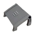 thumbnail image 3 of Foot Rest for under Desk at Work, Foot Rest Cushion with Massage Surface and Massage Roller, Foot Stool under Desk Footrest Curve Footrest for Sitting Gray, 3 of 10