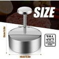 thumbnail image 2 of Hamburger Press,5.5 * 5.5 inch Round Burger Maker Press, Non Stick Patty Making molds are Suitable for Beef, Vegetables, Burgers and Cooking,BPA Free - Ideal for BBQ - Send Goods from Local Warehouse, 2 of 6