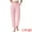 Pink, variant on DARING DIVA Women's Cotton Knit Ribbed Elastic Waist Loungewear XS Blue