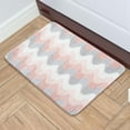 thumbnail image 5 of JingChun Super Soft Bathroom Rug 15"x23" Non Slip Washable Bath Mat Microfiber Absorbent Bath Rug for Bathroom Indoor Doormat Shower Tub, 5 of 6