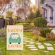 thumbnail image 5 of Bandera de Pascua para jardín, 30 x 45 cm, ideal para exteriores, de doble cara, ideal como decoración de jardín de granja., 5 of 7
