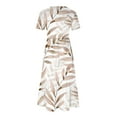 thumbnail image 5 of ZHUGeLI Women's U-Neck Knitted Sweater with Lace and Fashionable Temperament Sweater Dress, 5 of 5
