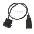 thumbnail image 2 of Sinyiin IDE Molex to USB A Male Converter 5V Power Cable Cord for Laptop Router Cooling Fan, 2 of 8