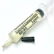 TechDiamondTools Diamond Lapping Compound Polish Lapidary Paste 800 Grit 12-25 Microns for Stock Removal or Lapping Metals 5 Grams with High (H) 50% Concentration of Diamond Powder