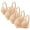Beige#2, variant on fheaev 4Pc Front Close Bras for Women Plus Size Wirefree Support Posture No Underwire Full Coverage Bra Adjustable Shoulder Strap Comfort Push Up Lace Breathable Front Buckle Open Everyday Bras