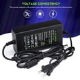 thumbnail image 2 of Adaptador de Corriente CC 12V 3A Enchufe EE. UU. Cable 4.6 Pies, Transformador CA a CC 12 Voltios, 2 of 7