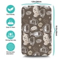 thumbnail image 5 of Sophisticated Diatom Mud Coffee Mat - Absorbent 19.5x12in Bar Mat Ideal for Coffee Makers & Espresso Machines - Stunning Typography Print, Coffee Drying Mat Enhances Countertop Appeal, 5 of 7