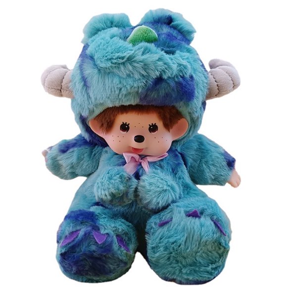 Muñeca de peluche Monchichi Sullivan, 18 cm, anime para niños