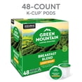 thumbnail image 3 of Green Mountain Coffee Roasters, Breakfast Blend Light Roast K-Cup Coffee Pods, 48 Count, 3 of 21