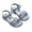 Silver, variant on Gyujnb Girls Seashell Pearl Rhinestone Platform Sandals Hook Loop Non- Summer Casual Beach Shoes,10-10.5 Years