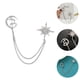 thumbnail image 2 of Elegante Deer Moon Star Broche Delicate Past Pin Pin Decorativo Cadena Pin, 2 of 8