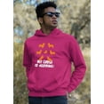 thumbnail image 2 of My Corgi Is Herding! Banner Hoodie Men -Image by Shutterstock, Male XX-Large, 2 of 4
