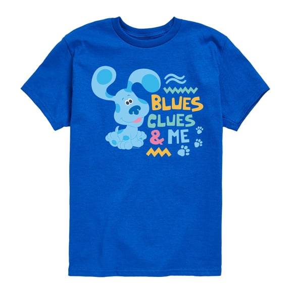 Blue's Clues & You! - Blue's Clues & Me - Toddler & Youth Short Sleeve Graphic T-Shirt