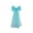 Blue #6, variant on Colorful Nylon Bow Curtain Buckle, 20x50cm Holiday Wedding Party Decorations, Includes 1 Piece