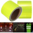 thumbnail image 2 of 10ft Fluorescent Yellow Reflective Safety Warning Conspicuity Tape Film Sticker, 2 of 5