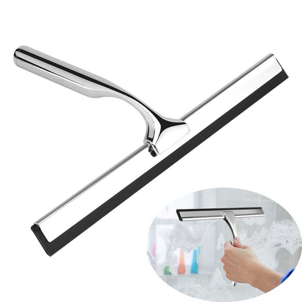 Squeegee Shower Squeegee Stainless Steel Window Squeegee Bathroom