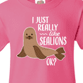 thumbnail image 4 of Inktastic I Just Really Like Sea Lions Ok Youth T-Shirt, 4 of 5
