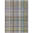 thumbnail image 2 of Addison Rugs Chantille Indoor/Outdoor Transitional Plaid Pewter Washable Rectangle Rug, 8' x 10', 2 of 6