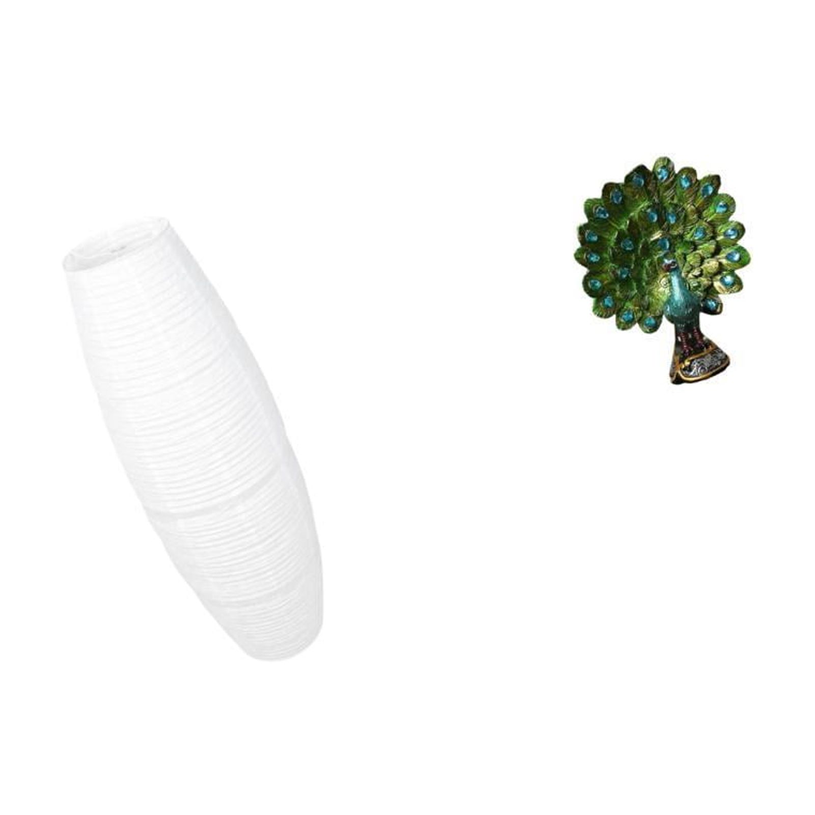 Floor Lamp Cover Rice Paper Floor Lamp Shade Decor Lamp Resin Material for Living Room Bedroom Office Decoration
