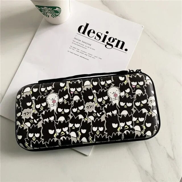 Kawaii Cinnamoroll Kuromi My Melody Hello Kitty Sacs de Rangement pour Console de Jeu en PU Nintendo Switch Étui de Protection Housse Étui de Transport