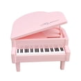 thumbnail image 1 of Alcancía con forma de piano, decoración para el hogar, figuras artesanales, coleccionables, ahorro de dinero rosado, 1 of 5