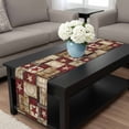 thumbnail image 4 of Texas Star Farm Table Runner 70 Inches Long, Country Wood Grain Vintage Western Kitchen Coffee Dining Table Decoration for Home Party Birthday Wedding Home Decor 13x70 Inches, 4 of 8
