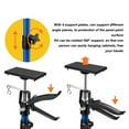 thumbnail image 4 of Hanging Cabinet Support Pole, 50-115cm Robust Cabinet Telescopic Support Rod Extendable with 4 Plate for Door Frame, 4 of 8