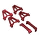 thumbnail image 3 of Reemplazo de torres de choque traseras de aleación RC para Yk4102 Yk4082 1/10 RC coche modelo escalada coche de Rojo Macarena Soportes de torres de choque RC, 3 of 8