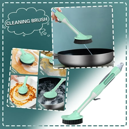 

POT Washing Dishwashing Pot BRUSH Kitchen Oily Cleaning Brushdescaling Dirt Cleaning Supplies green