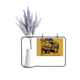 thumbnail image 1 of León de piedra negro patriotismo chino Tarjeta de jarrón de lavanda artificial, 1 of 3