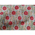 thumbnail image 4 of oneOone Cotton Poplin Fabric Leaves & Floral Block Print Fabric By Yard 56 Inch Wide, 4 of 4