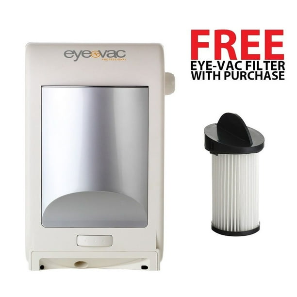 EYEVAC PRO WHITE Professional Automatic Touchless Stationary Vacuum VA