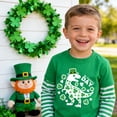 thumbnail image 2 of DDSOL Boys St.Patrick's Day Shirts Dinosaur Graphic Cotton Tops Green Size 6, 2 of 7