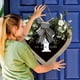 thumbnail image 3 of Guirnalda de 26 letras en forma de corazón con el apellido A Z para colgar en la puerta de entrada Guirnalda de primavera para colgar en la puerta de entrada, 3 of 3