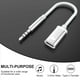 thumbnail image 4 of 4X Cable Audio Macho de 3,5 mm A Hembra Tipo C, Adaptador Audio para Auriculares con Conector Audio Analógico para Reproductor de MP3, Computadora Portátil, Tableta C, 4 of 5
