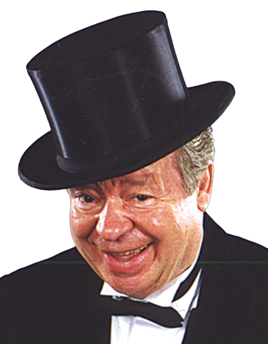 extra large black top hat