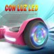 thumbnail image 5 of HOVERSTAR Hoverboard Bluetooth para niños, LBW27 - Patinete autoequilibrante de color mate, altavoz inalámbrico incorporado, luces LED y ruedas intermitentes Hoverstar  LBW27, 5 of 7