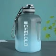 thumbnail image 5 of 2200ml Large Capacity Sports Water Bottle | Portable Outdoor Tote Jug with Tea Strainer | Frosted Plastic Big Belly Cup for Men & Women | Leakproof Travel Mug for Hiking & Daily Use, 5 of 5