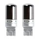 thumbnail image 1 of 2Pcs Chrome 7440 T20 144SMD Amber Canbus Error Free LED Lamp Bulb Turn Signal Light, 1 of 5