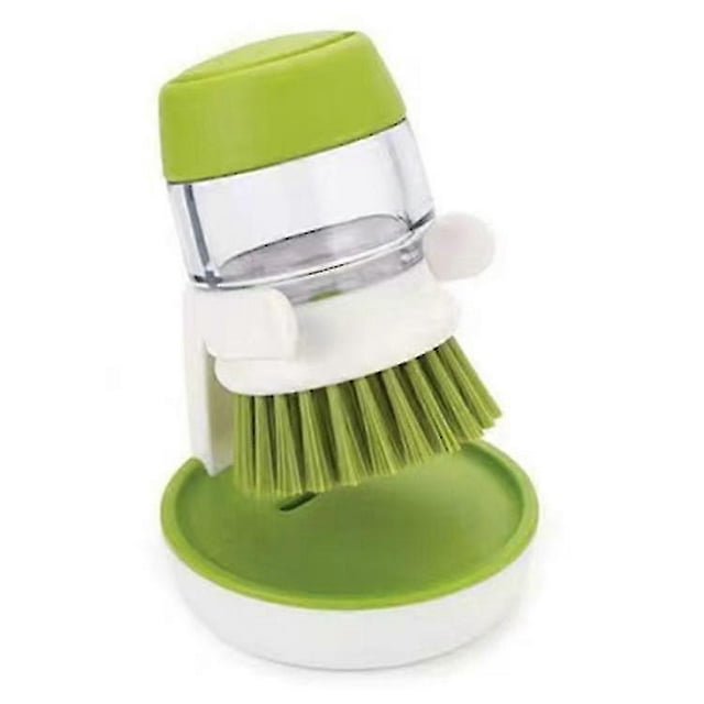 Dishwasher Brush With Liquid Soap, Pot Brush, Kitchen Brush