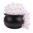 thumbnail image 3 of Halloween Decorations Indoor - DIY Bubbling Cauldron Set - Black Plastic Bowl Party Decoration - Witch Pot Halloween Decoration, Light up Transparent Balls to Decorate Witch Bubble Pot(S), 3 of 8