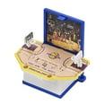 thumbnail image 1 of Riforla 3D Folding Book Basketball Bomb Explosion Book Idyllic Key Chain Bomb Book Toy Decompression Bag Pendant Gifts for Kids Friends Keychains Blue, 1 of 9