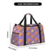 thumbnail image 3 of Balery Yellow Lemon And Orange Bolsa de Gimnasio para Mujeres, Bolsa de Viaje con Bolsillo Húmedo, Bolsa de Fin de Semana para Mujeres, Bolsa de Viaje Resistente al Agua, 3 of 7