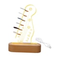 thumbnail image 3 of MERIGLARE Light up Guitar Pick Holder Decorative Music Gift Luminous Pick Storage Rack, 3 of 9