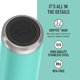thumbnail image 4 of Botella de agua THERMOS ICON SERIES 18 oz/500 ml Seafoam, 4 of 8