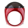 thumbnail image 1 of jinwen Headlight Cafe Racer Fairing Wind Screen Windscreen Cover Mounting Screw Red, 1 of 9