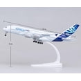 thumbnail image 2 of PRIYAL A380 Diecast Airplane Model - 1/400 Scale Metal Prototype Plane for Gift Collectible, 2 of 8