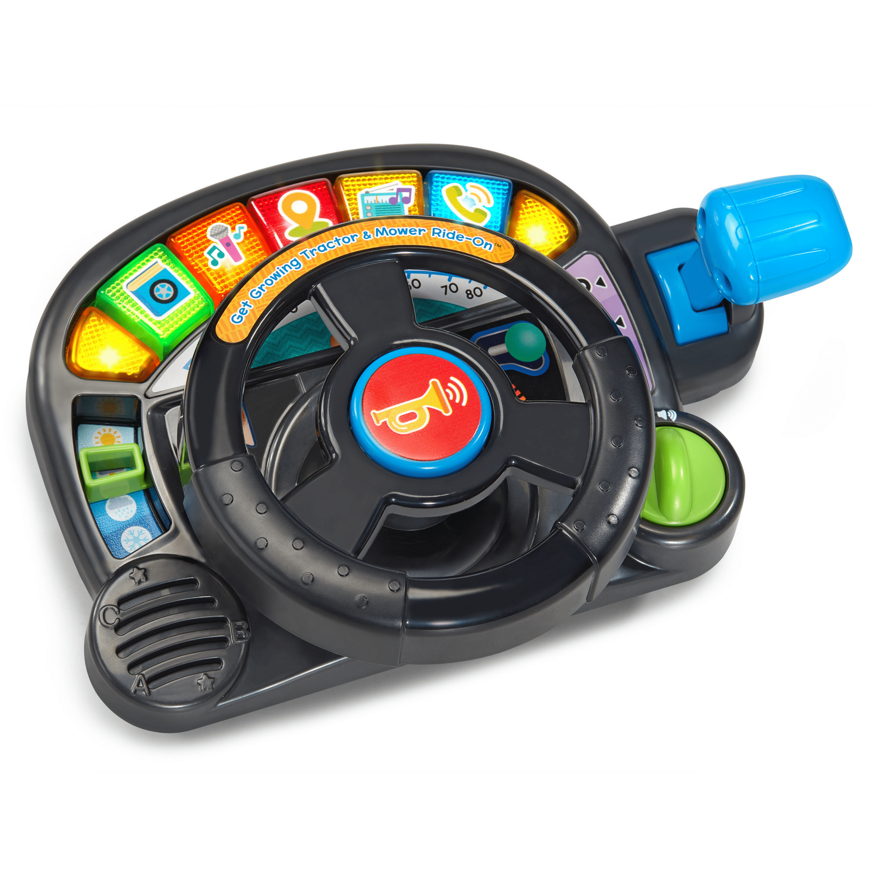 VTech® Get Growing Tractor & Mower Ride-On - Easy Transformation - English Version, 12-36 Months