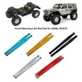 thumbnail image 1 of mmirethe Ensemble de Bielles de Direction avant 2pcs/set pour SCX10 AXIAL Durable pour 1Set Noir, 1 of 6